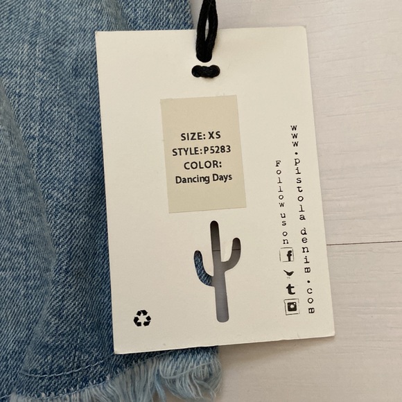 NWT Pistola Denim Top - Picture 5 of 6